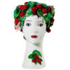 Testa Donna con Ciliegie