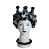 Testa Donna con Corona B/N